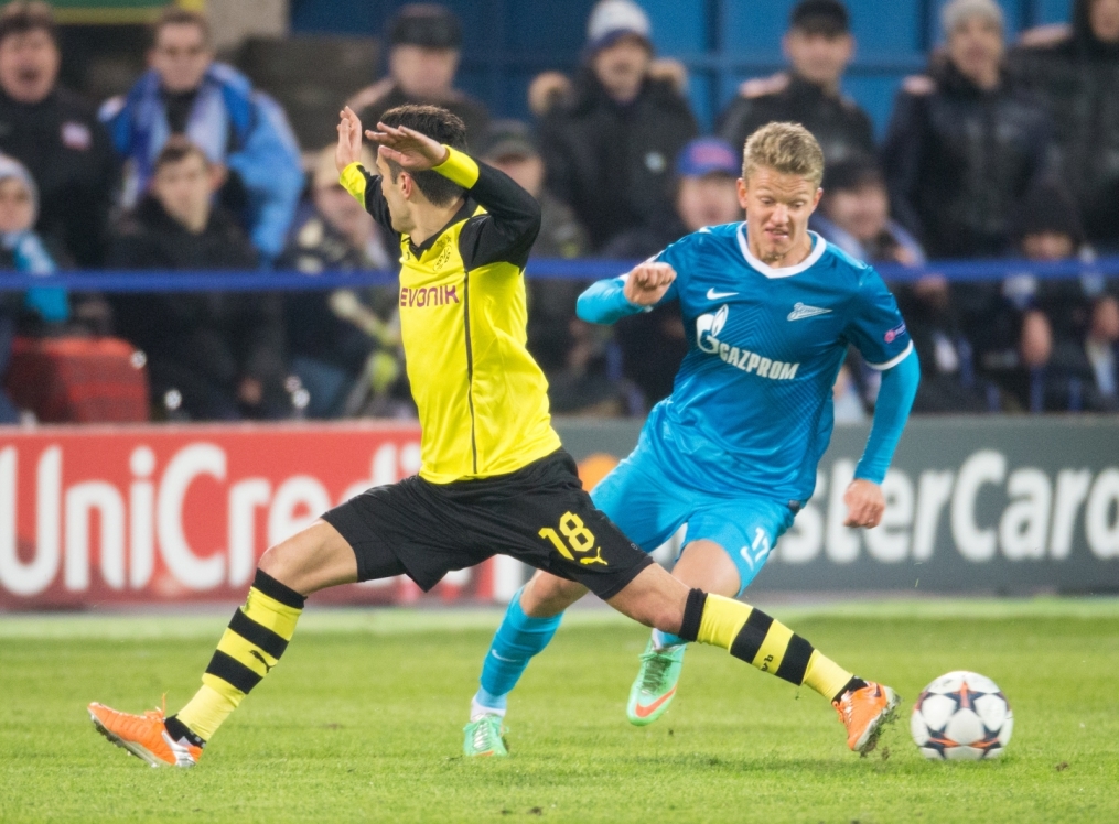 Лига Чемпионов УЕФА: матч «Зенит» — «Боруссия»