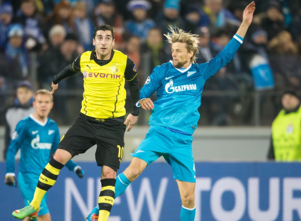 Лига Чемпионов УЕФА: матч «Зенит» — «Боруссия»