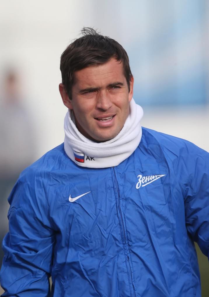 Тренировка «Зенита» перед матчем с «Боруссией»