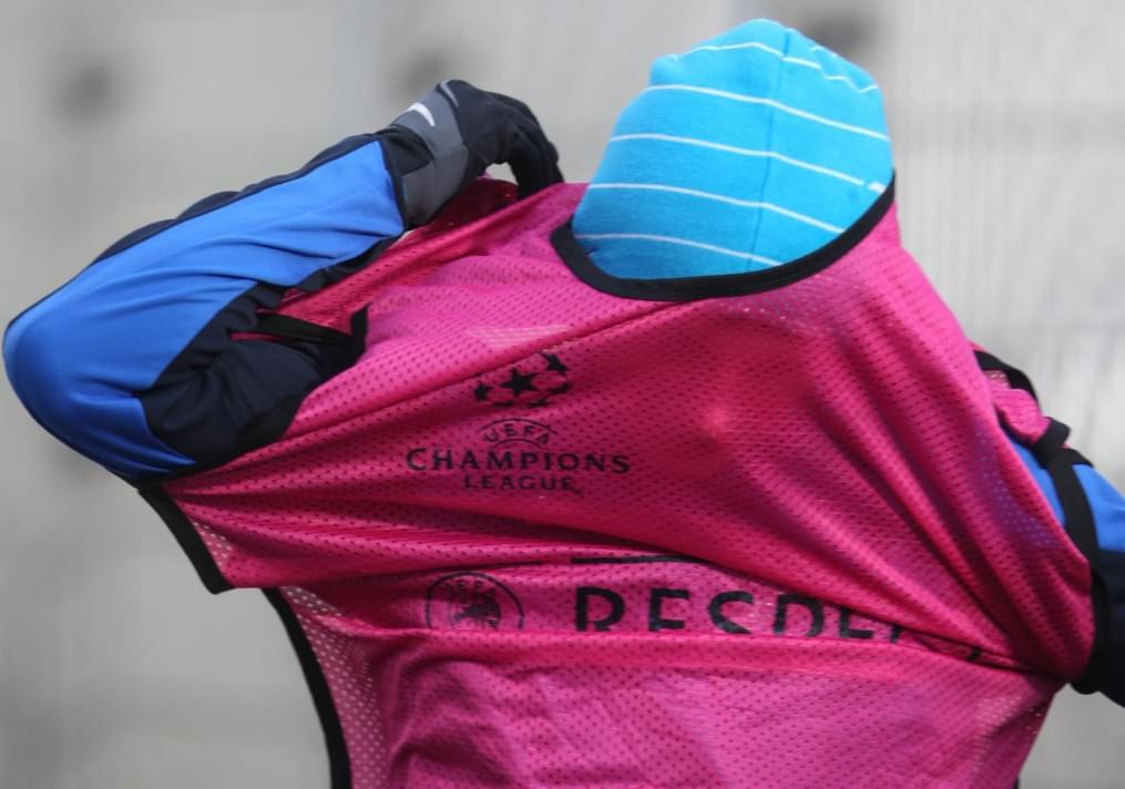 Тренировка «Зенита» перед матчем с «Боруссией»