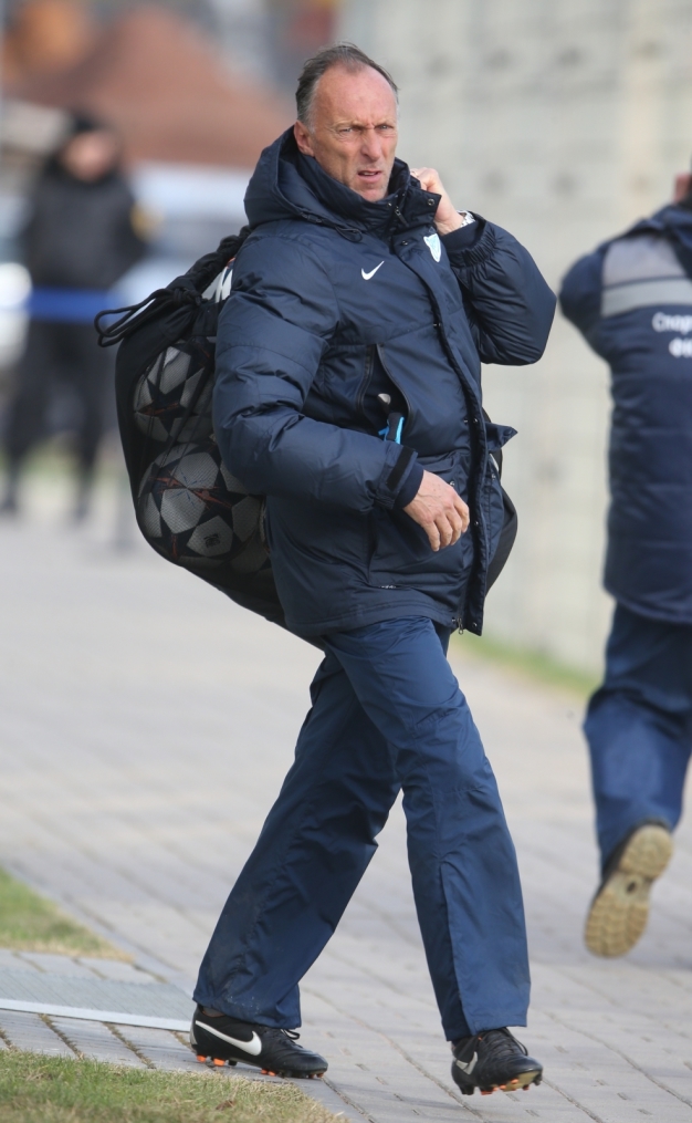 Тренировка «Зенита» перед матчем с «Боруссией»