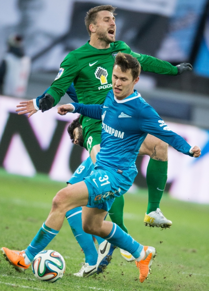 СОГАЗ-Чемпионат России 2013/2014, «Зенит» — «Томь»