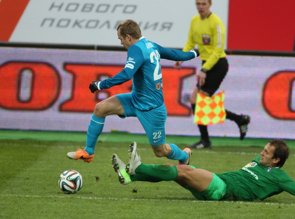 СОГАЗ-Чемпионат России 2013/2014, «Зенит» — «Томь»