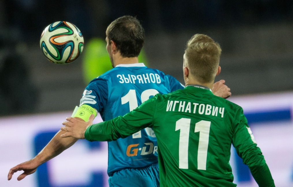 СОГАЗ-Чемпионат России 2013/2014, «Зенит» — «Томь»