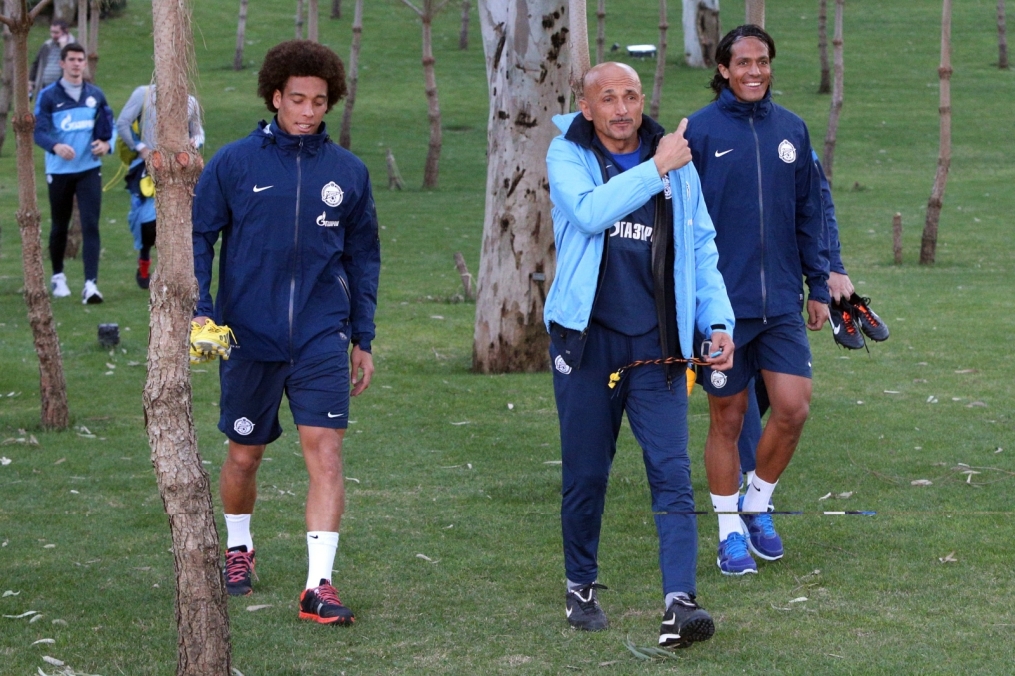 Сборы в Турции: 1 февраля, вечерняя тренировка