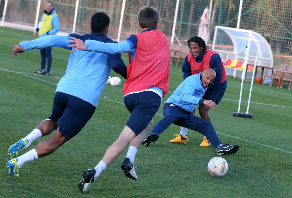 Сборы в Турции: 1 февраля, вечернее занятие