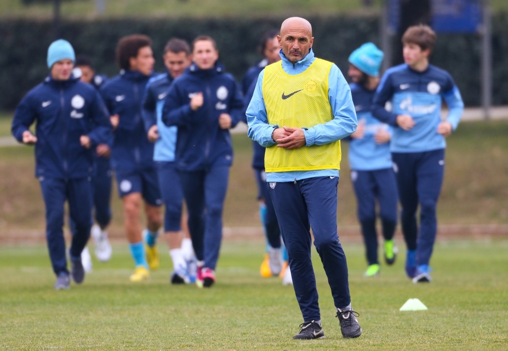 Сбор в Италии: 1 марта, вечерняя тренировка