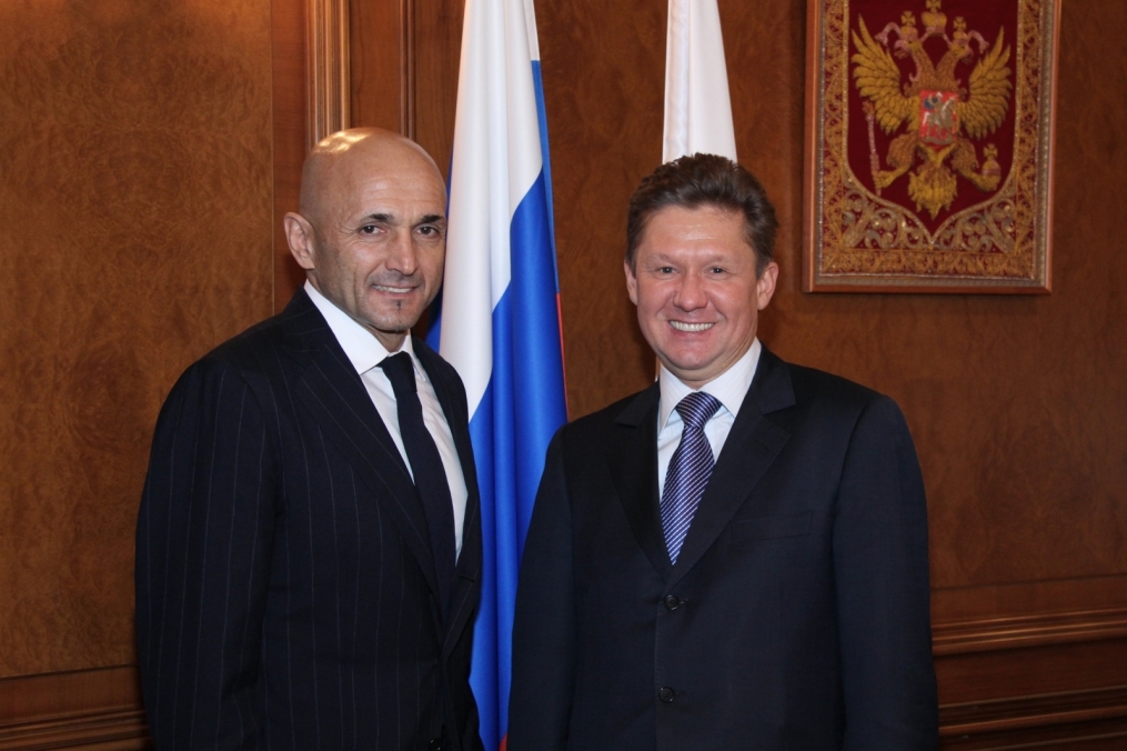 Встреча председателя правления ОАО «Газпром» с новым главным тренером ФК «Зенит»