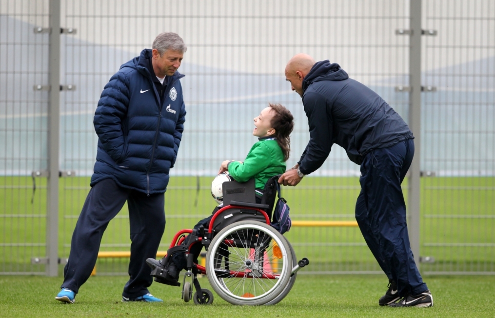 Тренировка «Зенита» перед  матчем «Амкар» — «Зенит»