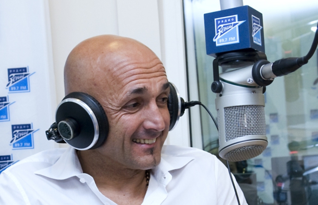 Главный тренер Лучано Спаллетти на Радио «Зенит»