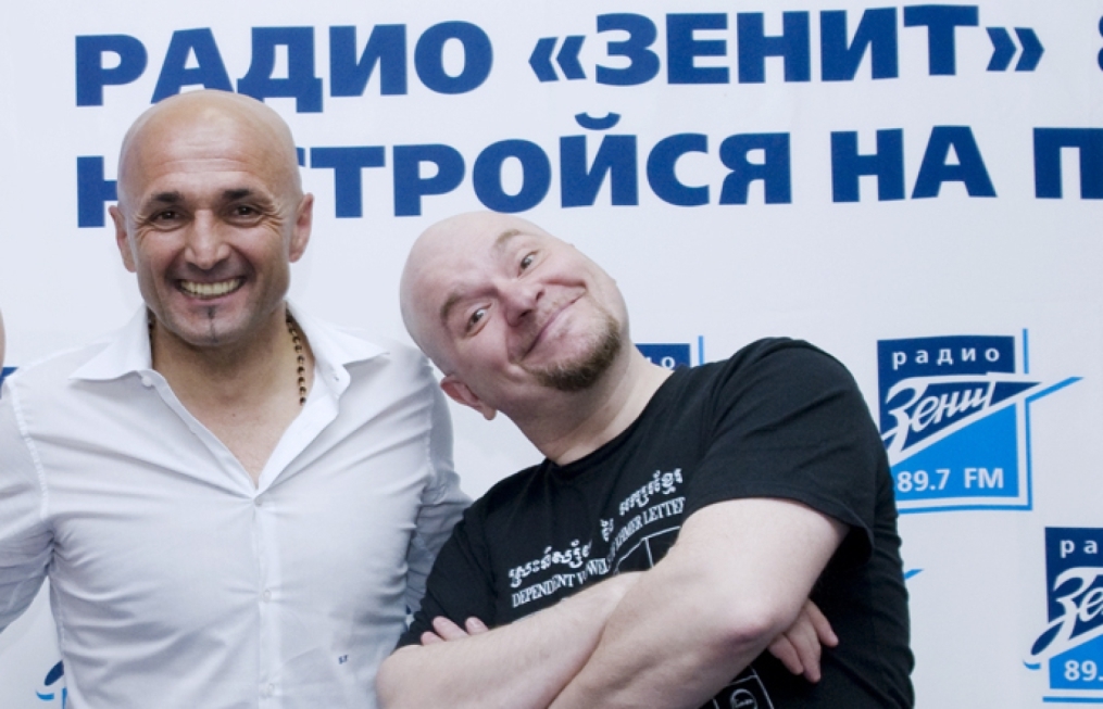 Главный тренер Лучано Спаллетти на Радио «Зенит»