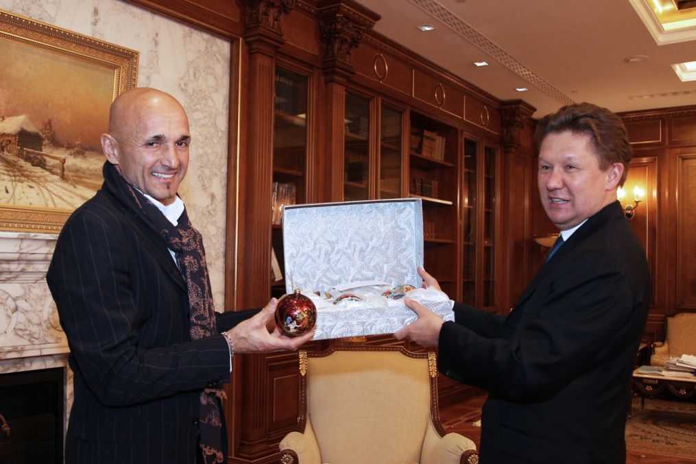 Встреча Алексея Миллера и Лучано Спаллетти