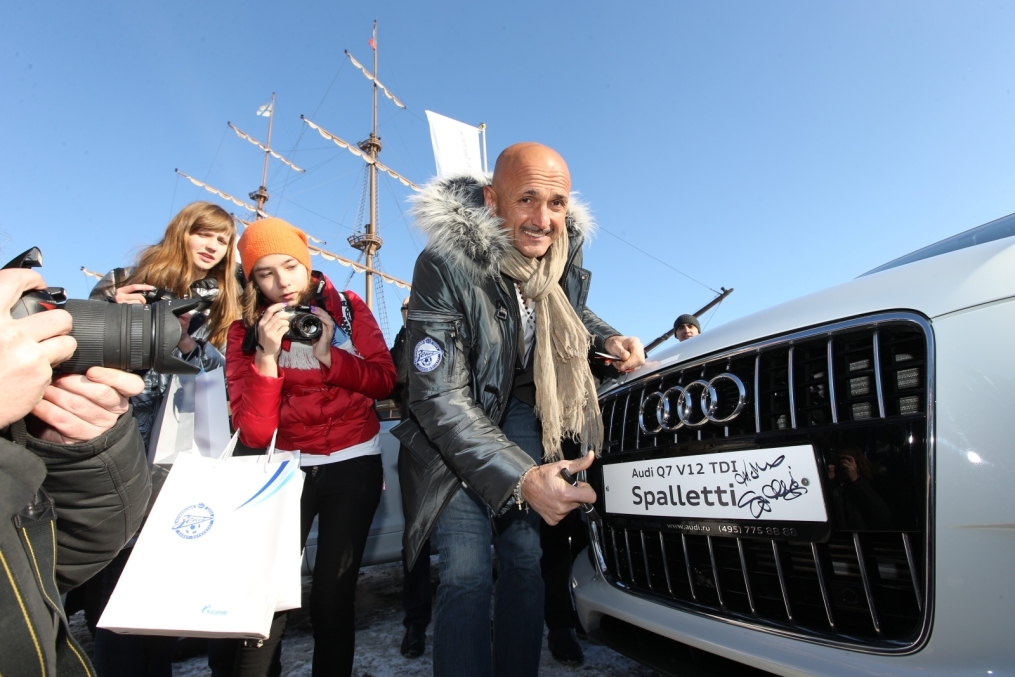 «Зенит» — получил в подарок автомобили «Ауди»