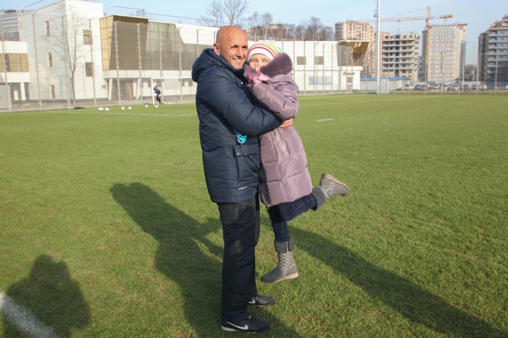 Светлана Лебедева посетили учебно-тренировочную базу ФК «Зенит»