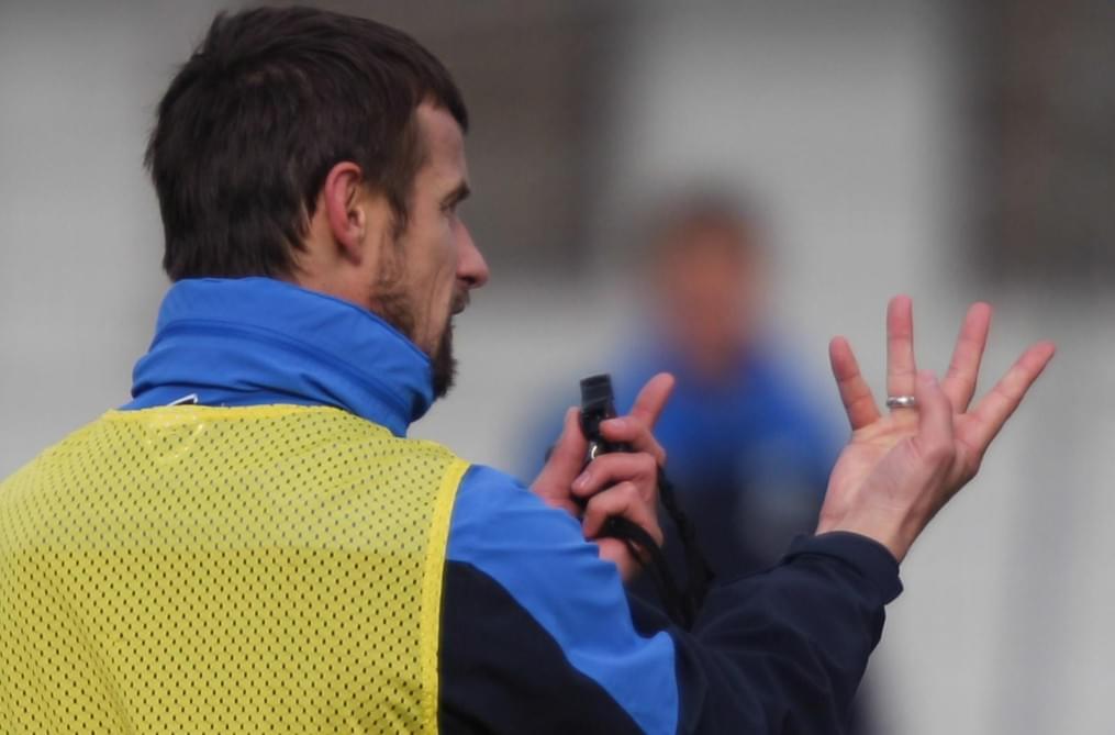 Тренировка основного состава ФК «Зенит» перед матчем с ЦСКА