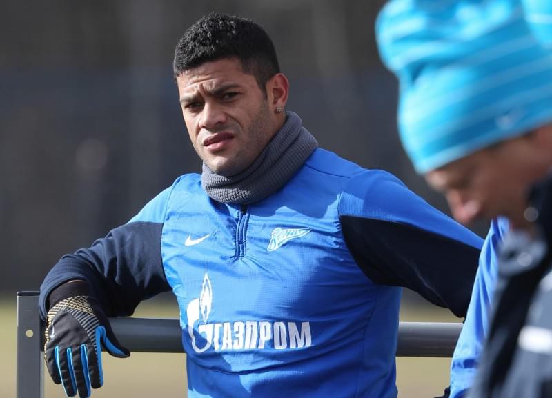 Тренировка основного состава ФК «Зенит» перед матчем с ЦСКА