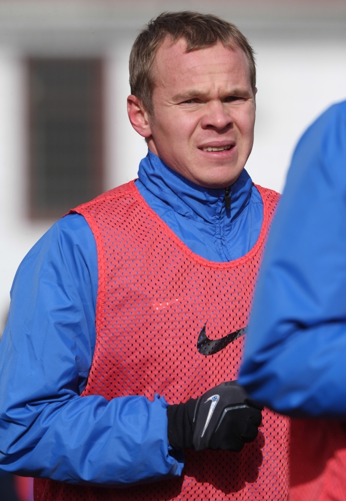 Тренировка основного состава ФК «Зенит» перед матчем с ЦСКА