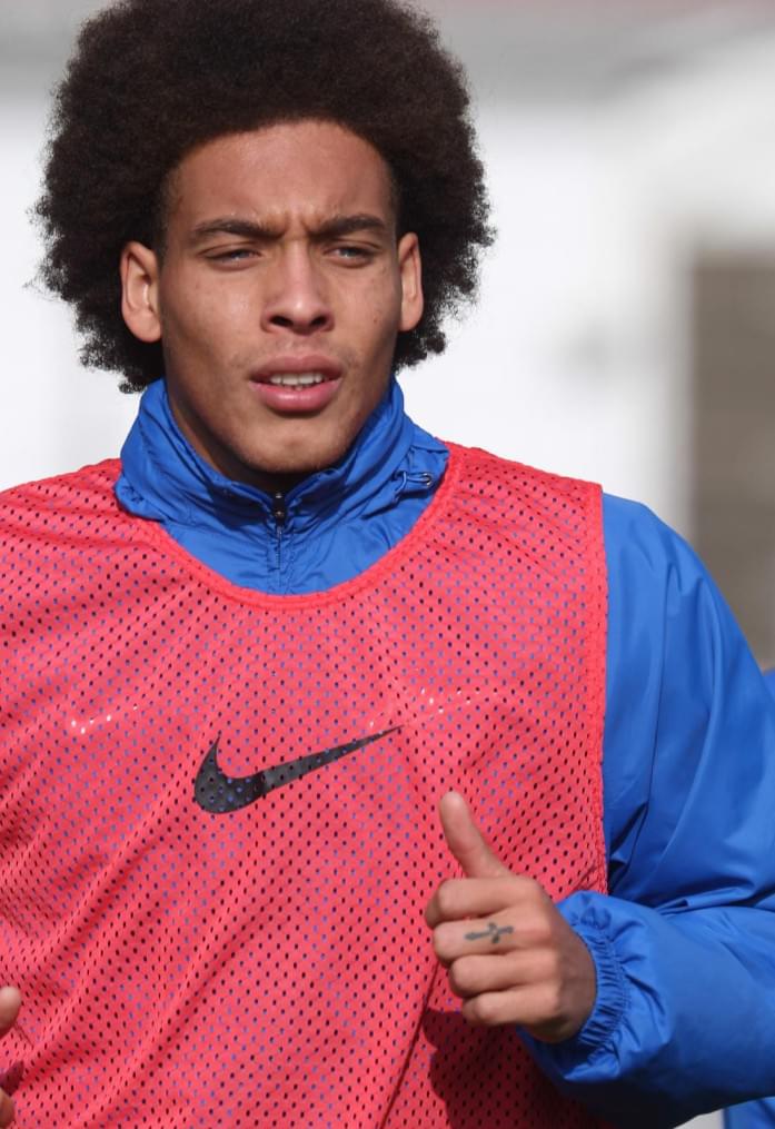 Тренировка основного состава ФК «Зенит» перед матчем с ЦСКА