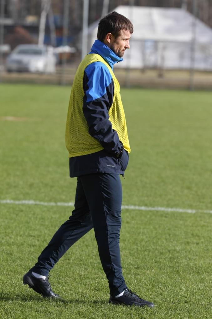 Тренировка основного состава ФК «Зенит» перед матчем с ЦСКА