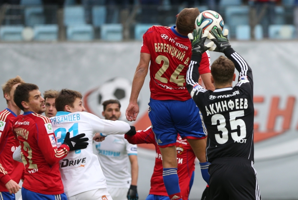 СОГАЗ-Чемпионат России 2013/2014, ЦСКА — «Зенит»