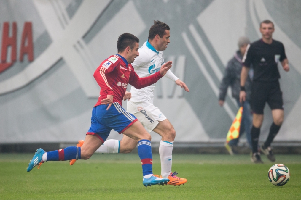 СОГАЗ-Чемпионат России 2013/2014, ЦСКА — «Зенит»