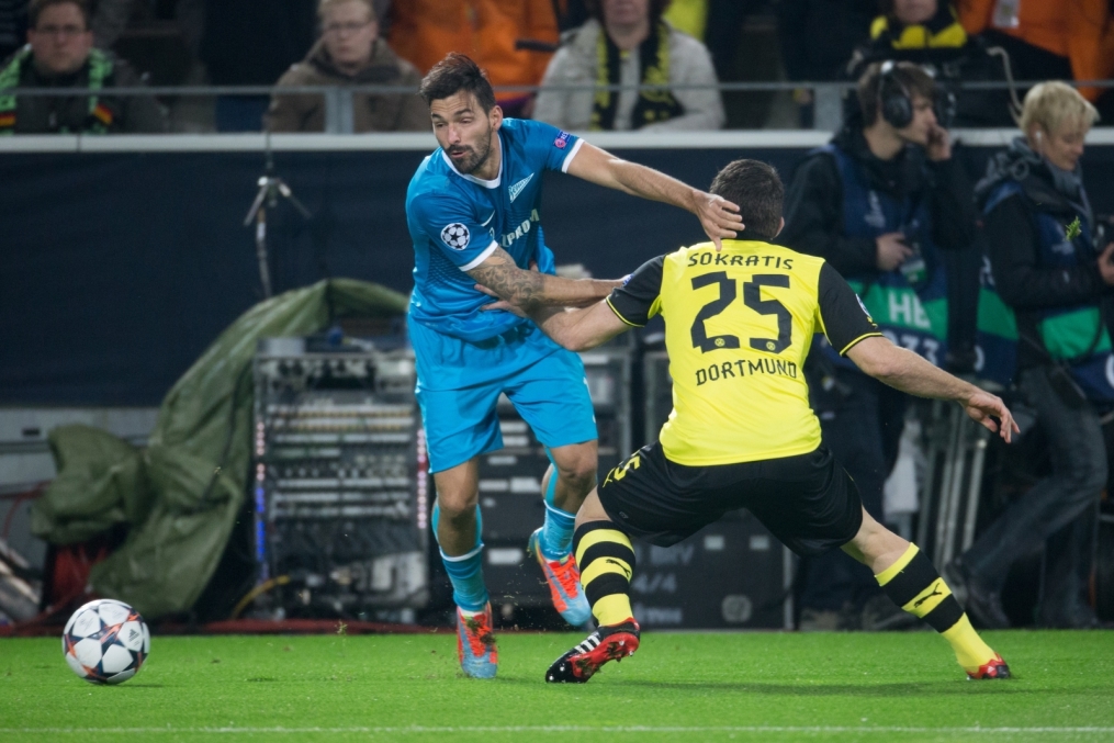 Лига Чемпионов УЕФА: матч «Боруссия» — «Зенит»