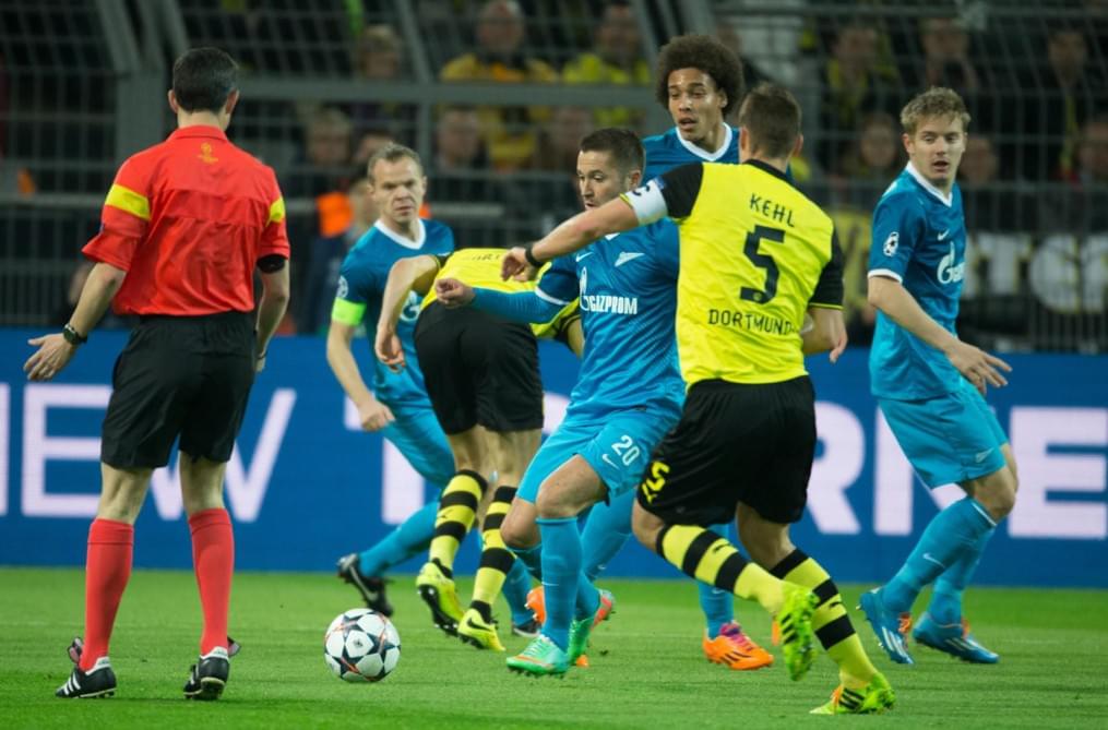 Лига Чемпионов УЕФА: матч «Боруссия» — «Зенит»