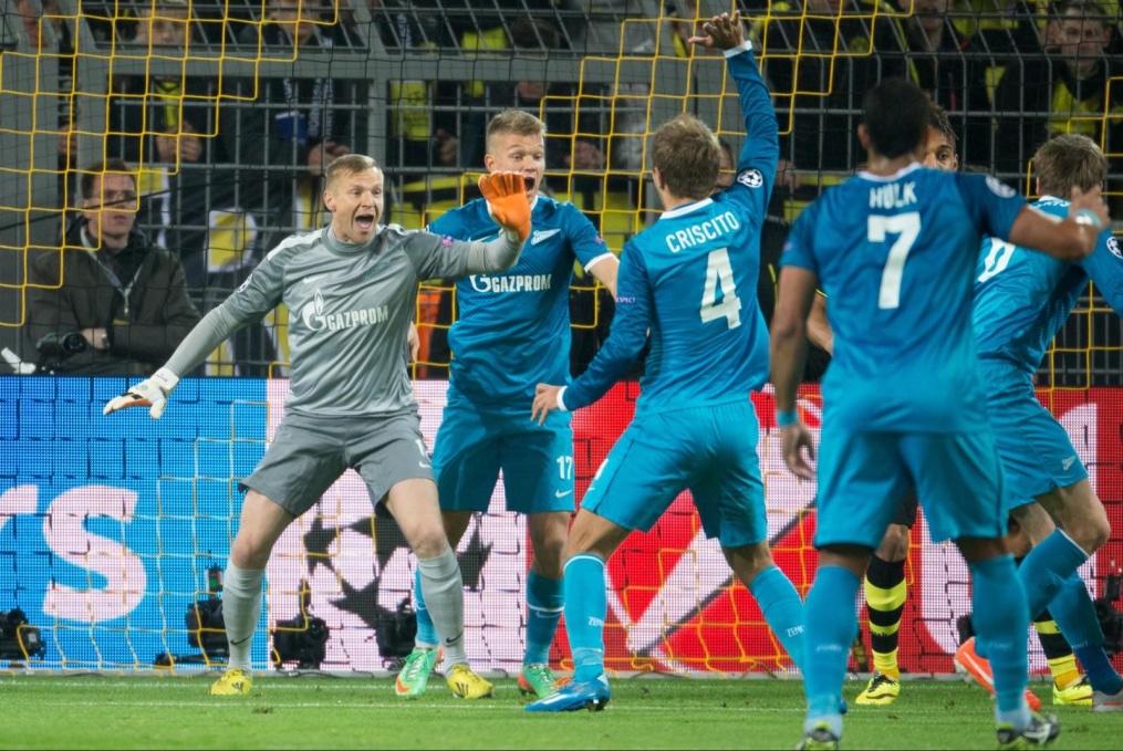 Лига Чемпионов УЕФА: матч «Боруссия» — «Зенит»