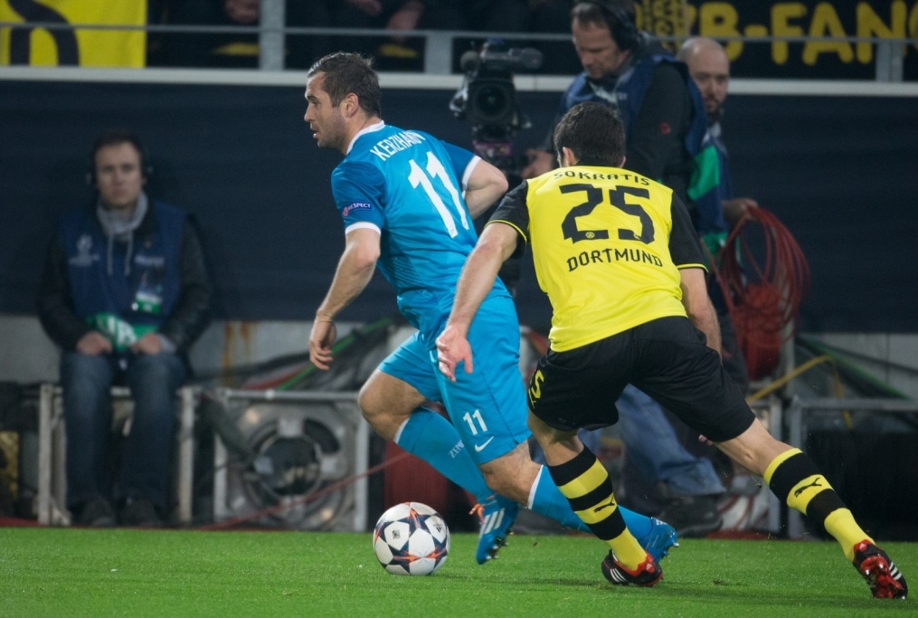 Лига Чемпионов УЕФА: матч «Боруссия» — «Зенит»