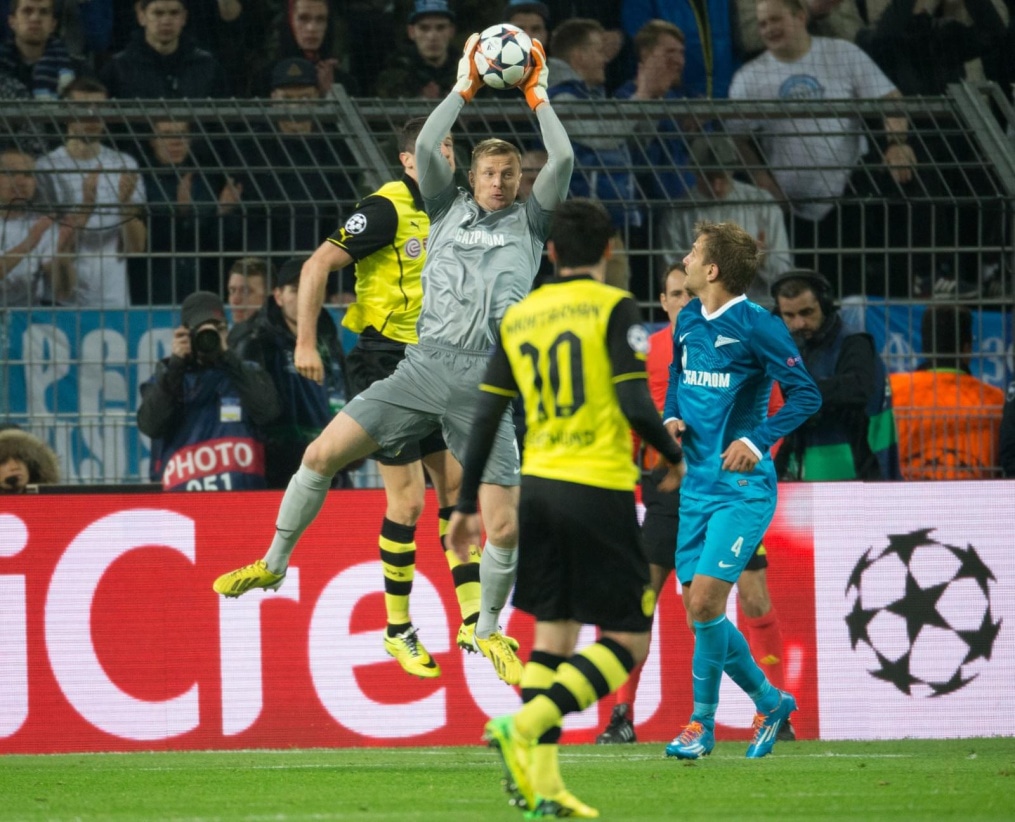 Лига Чемпионов УЕФА: матч «Боруссия» — «Зенит»