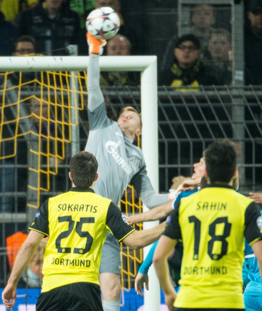 Лига Чемпионов УЕФА: матч «Боруссия» — «Зенит»