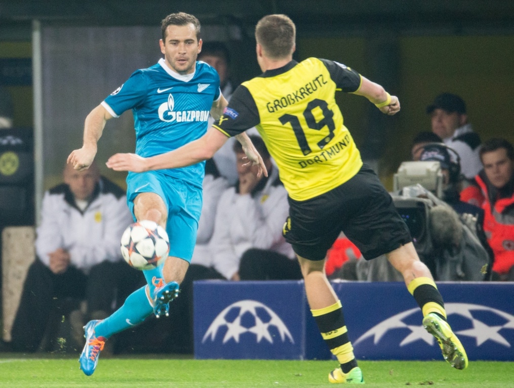 Лига Чемпионов УЕФА: матч «Боруссия» — «Зенит»