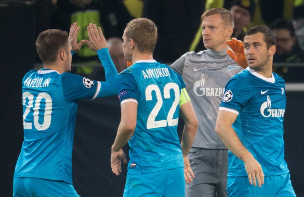 Лига Чемпионов УЕФА: матч «Боруссия» — «Зенит»