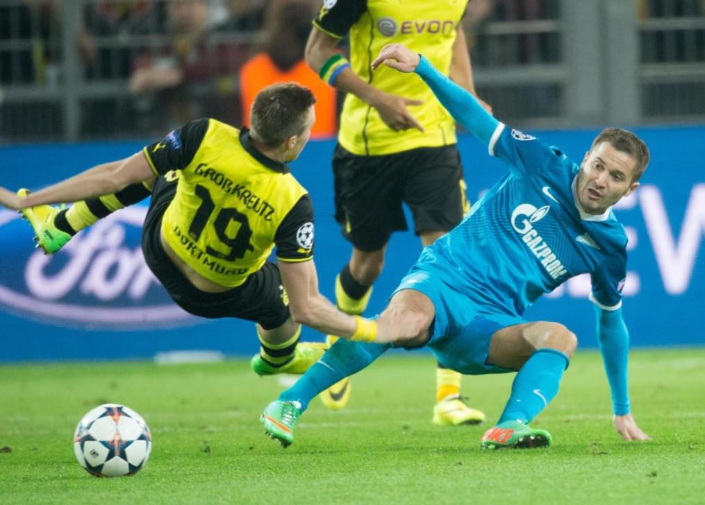 Лига Чемпионов УЕФА: матч «Боруссия» — «Зенит»