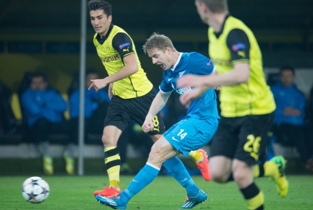 Лига Чемпионов УЕФА: матч «Боруссия» — «Зенит»