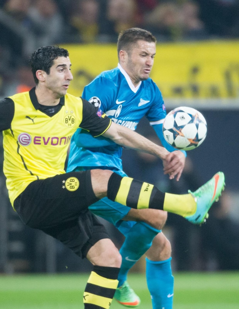 Лига Чемпионов УЕФА: матч «Боруссия» — «Зенит»