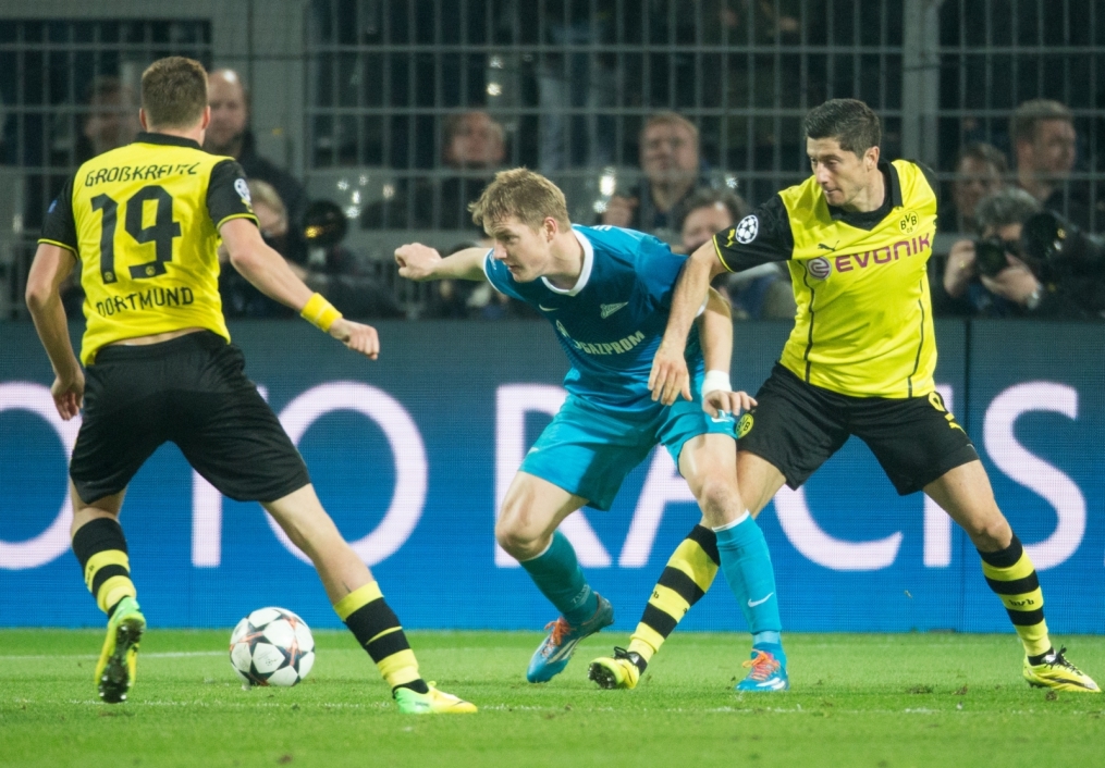 Лига Чемпионов УЕФА: матч «Боруссия» — «Зенит»