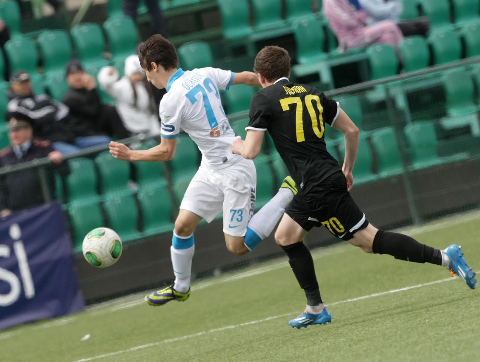 Первенство России среди молодежных команд «Анжи» — «Зенит»