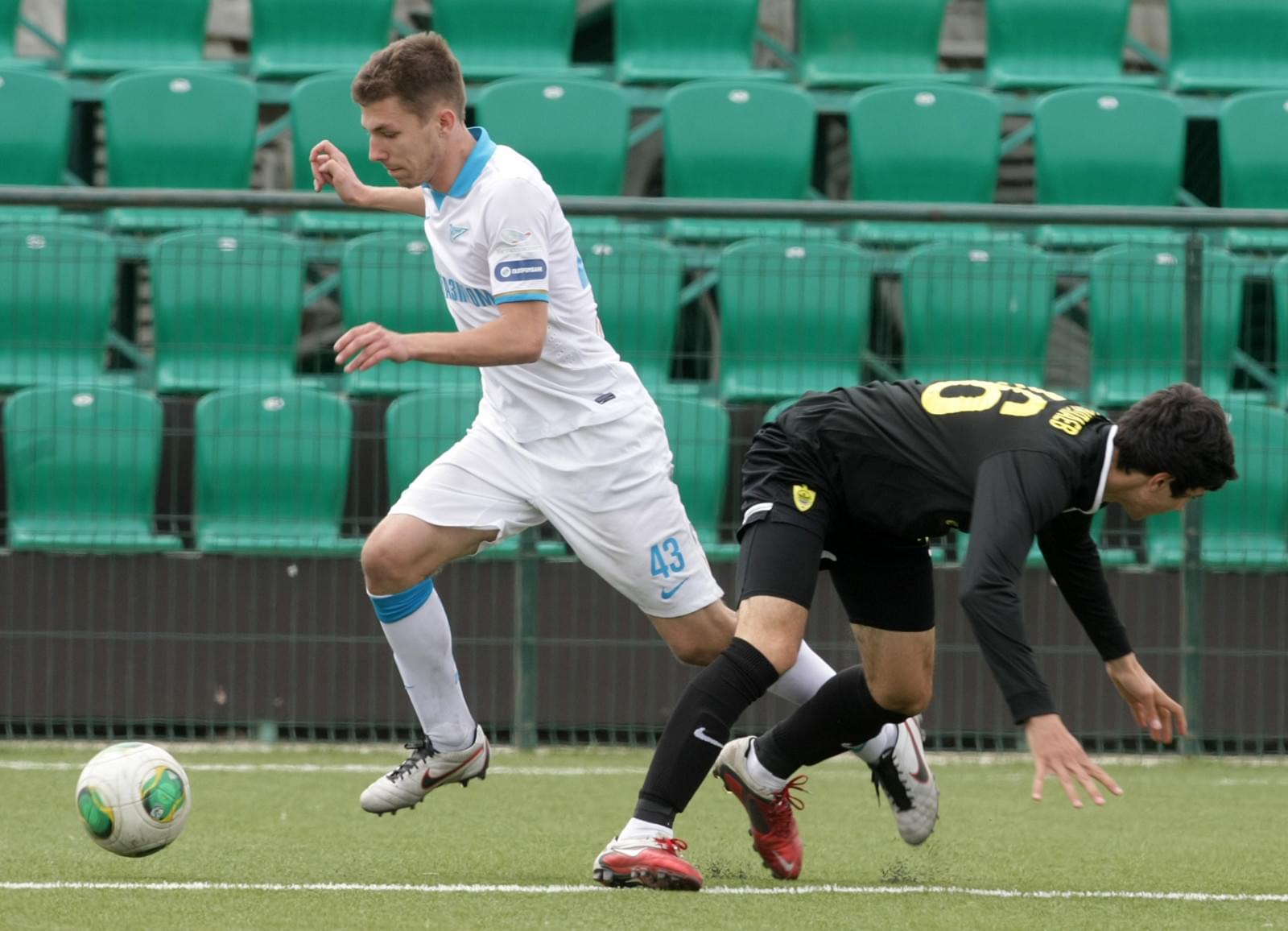 Первенство России среди молодежных команд «Анжи» — «Зенит»