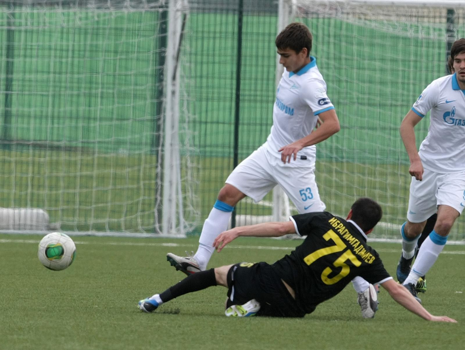 Первенство России среди молодежных команд «Анжи» — «Зенит»