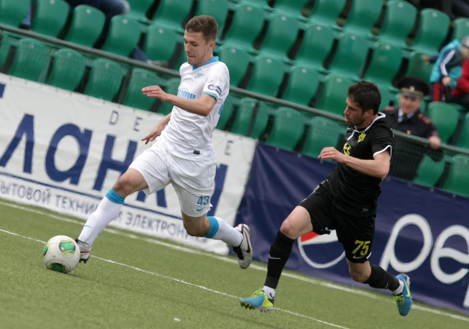 Первенство России среди молодежных команд «Анжи» — «Зенит»