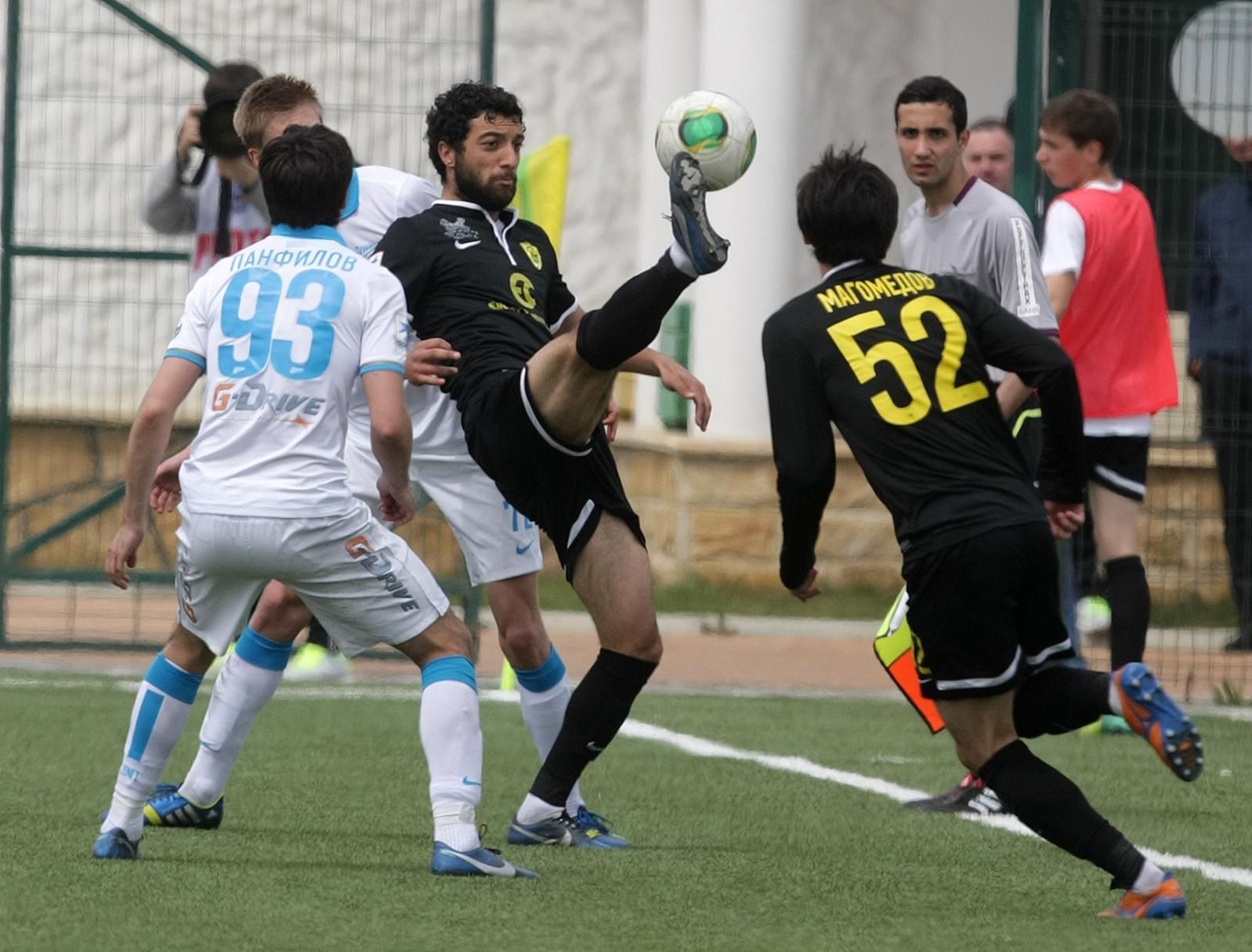 Первенство России среди молодежных команд «Анжи» — «Зенит»