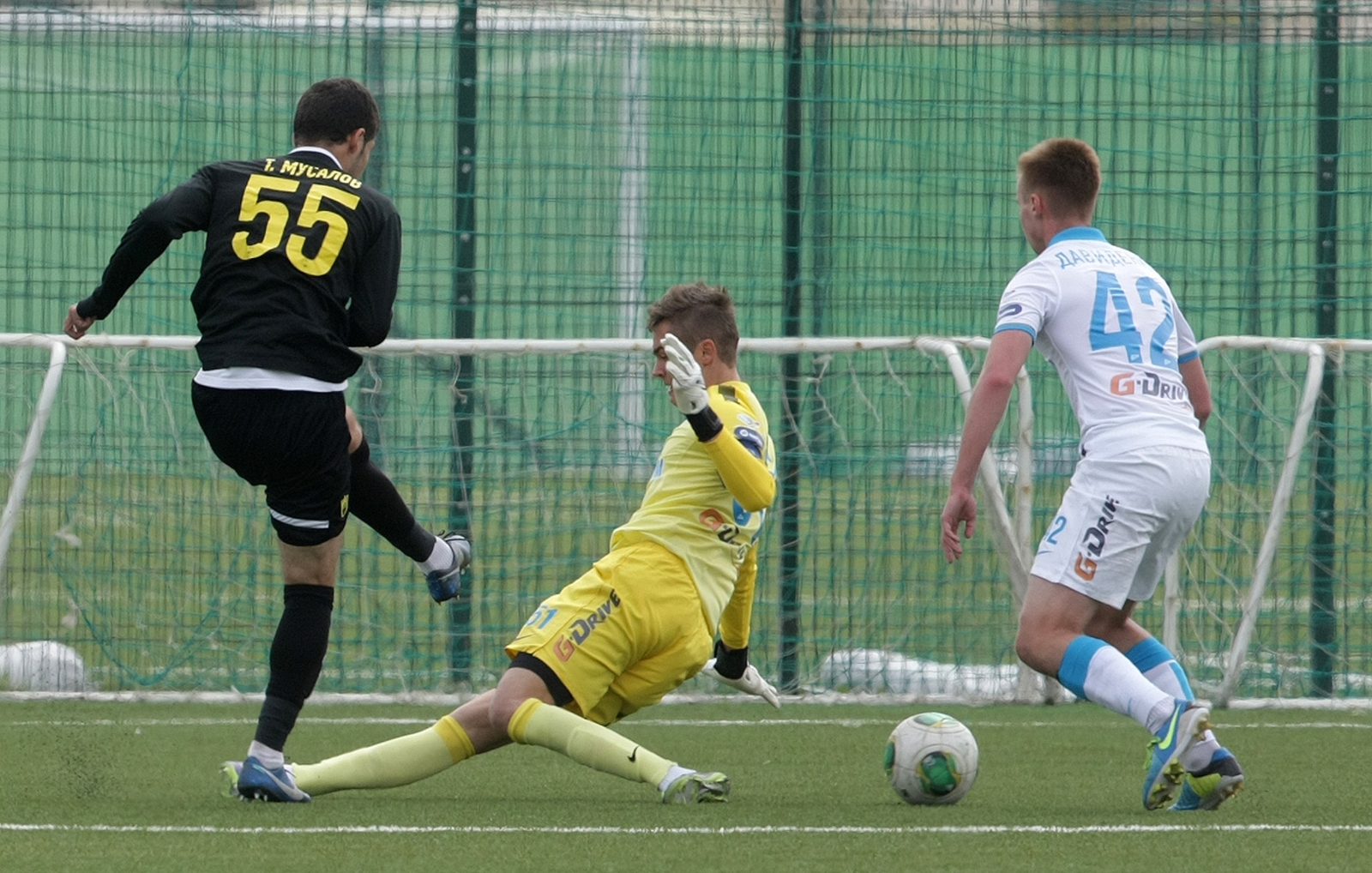 Первенство России среди молодежных команд «Анжи» — «Зенит»