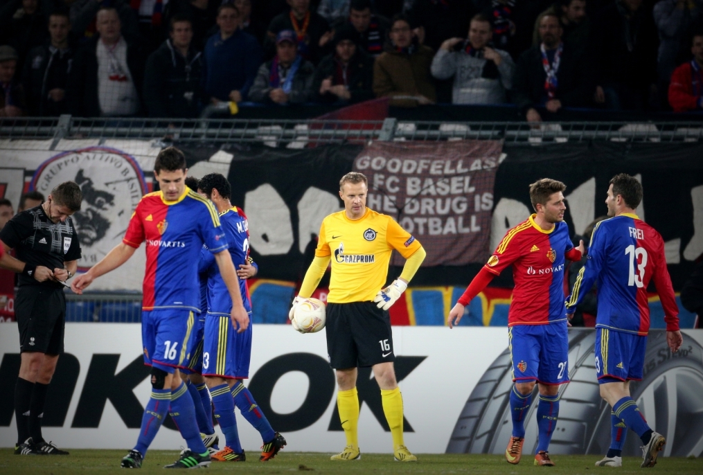 Лига Европы УЕФА 2012/2013, «Базель» — «Зенит»