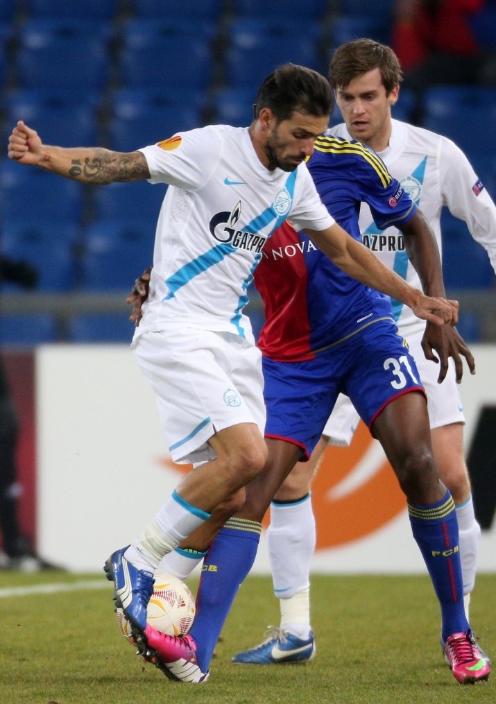 Лига Европы УЕФА 2012/2013, «Базель» — «Зенит»