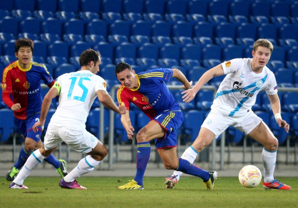 Лига Европы УЕФА 2012/2013, «Базель» — «Зенит»