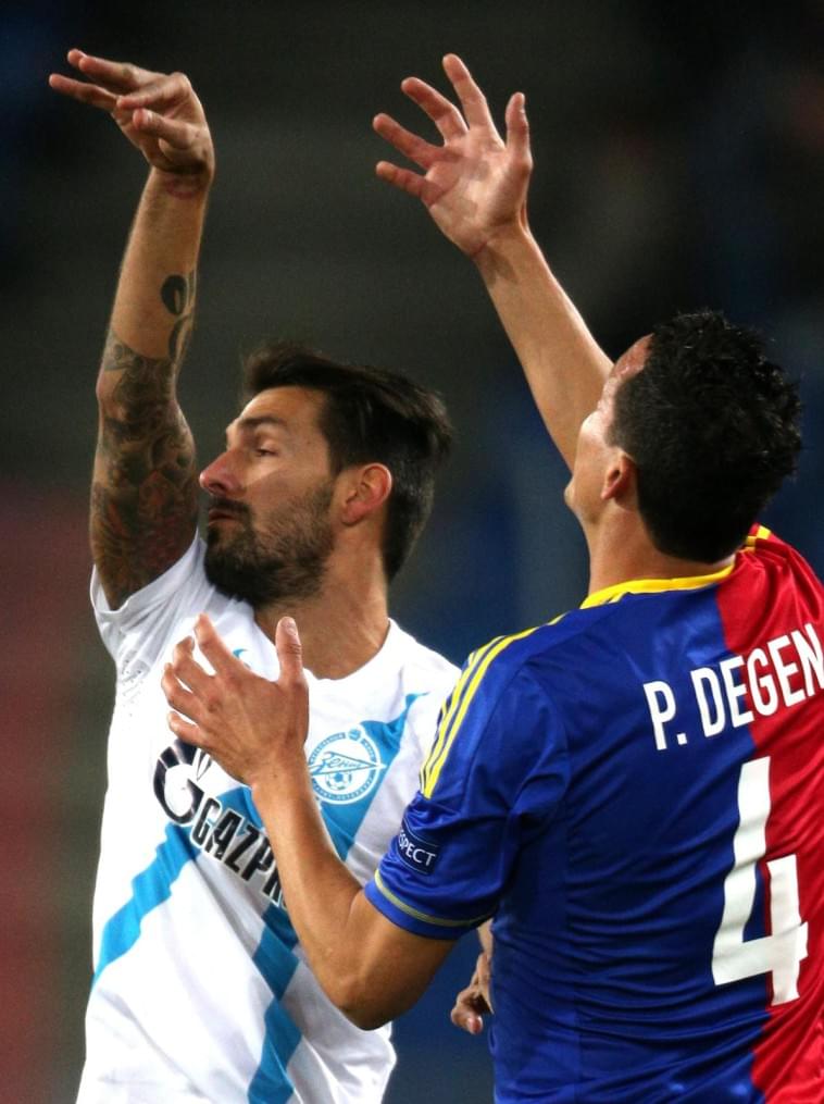 Лига Европы УЕФА 2012/2013, «Базель» — «Зенит»