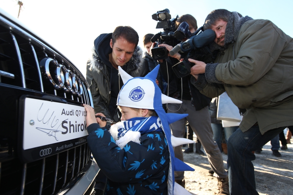 «Зенит» — получил в подарок автомобили «Ауди»