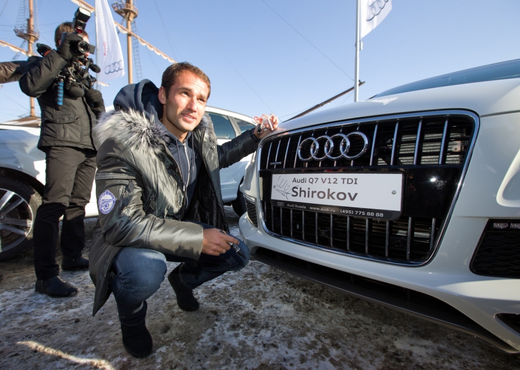 «Зенит» — получил в подарок автомобили «Ауди»