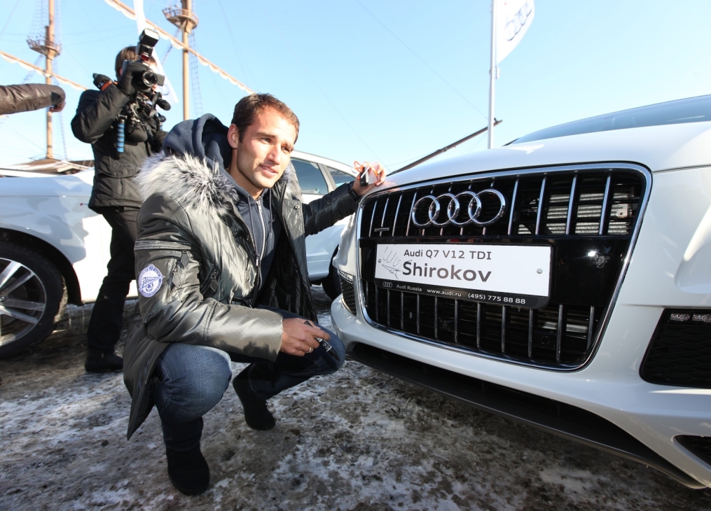 «Зенит» — получили в подарок автомобили «Ауди»